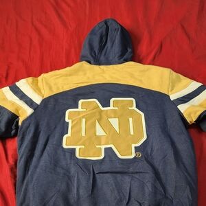 Notre Dame Navy and Gold Men's Jacket